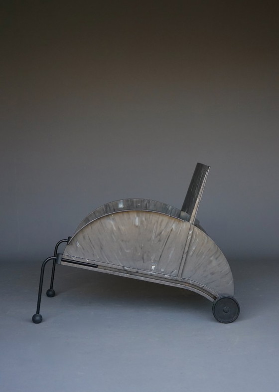 Image 1 of Fauteuil Lounge modèle 4814 d'Anna Castelli Ferrieri pour Kartell, années 1980