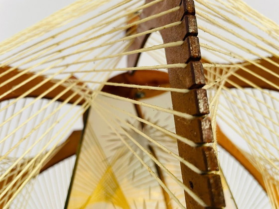 Image 1 of Lámpara colgante de madera Mid Century Modern