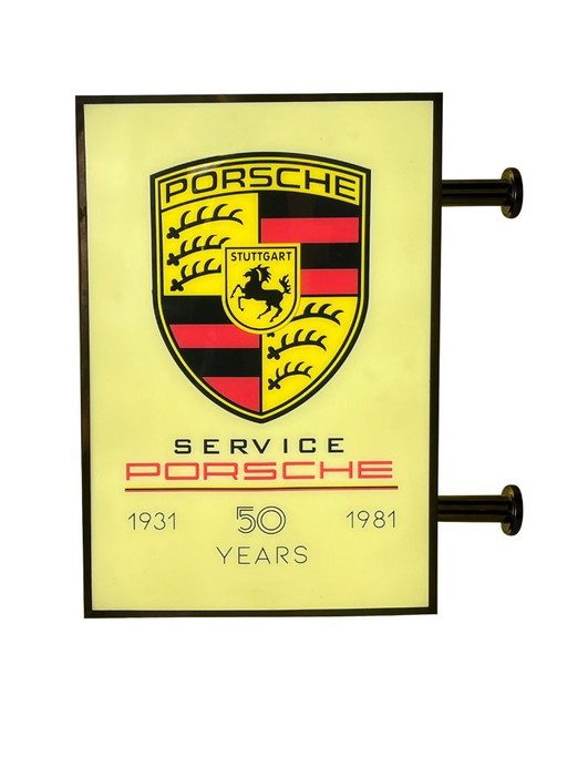 50 años de Porsche - Cartel publicitario