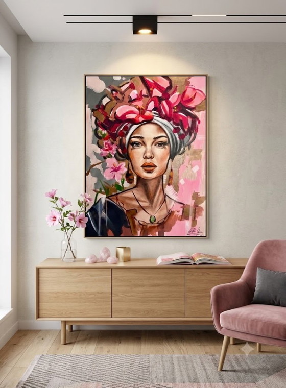 Flowery Thoughts – Paintings & Drawings, Canvas (photo 2 of 10)