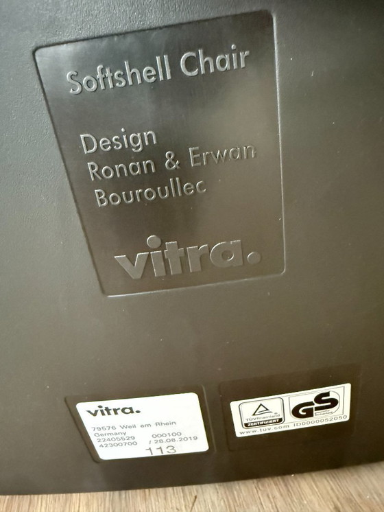 Image 1 of Sedia da ufficio Vitra Softshell