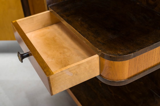 Image 1 of Mobile bar Art Déco con intarsi, anni '30