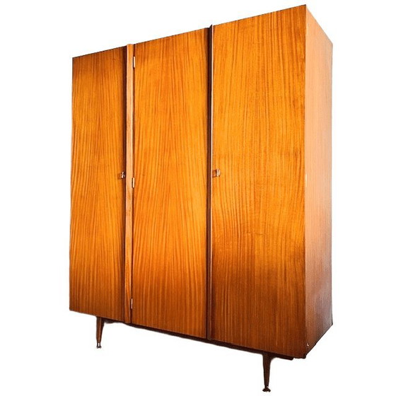 Image 1 of Armadio vintage a tre ante in teak, design danese di metà secolo, anni '60
