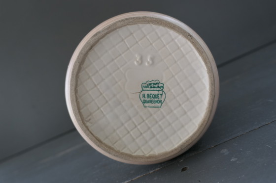 Image 1 of Vintage H. Bequet Quaregnon Vaas 35