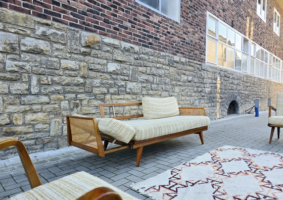 Image 1 of Knoll Antimott Daybed Sofa Easychair Set Zitgroep Mud Century Vintage jaren 60 70