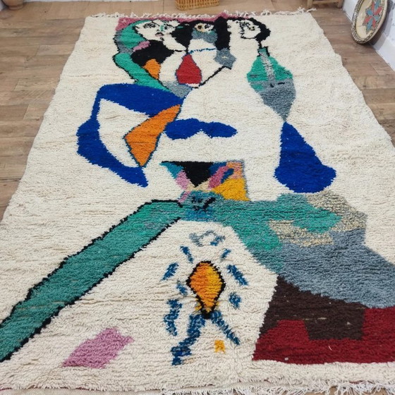 Image 1 of 🌟 Luxury Berber Rug – The Soul of the Atlas (295 × 195 cm)