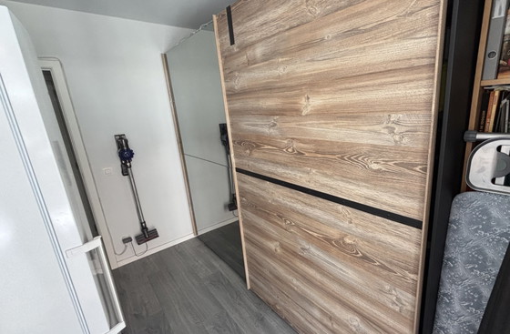 Image 1 of High-quality bedroom set (bed + large wardrobe) – from Loft Interieur Roosdaal (5 years old)