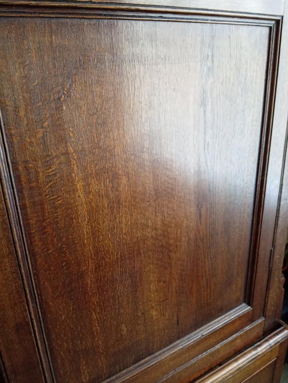 Armoire ancienne en chêne – Meubles de rangement, Wood, Brass (photo 7 of 20)