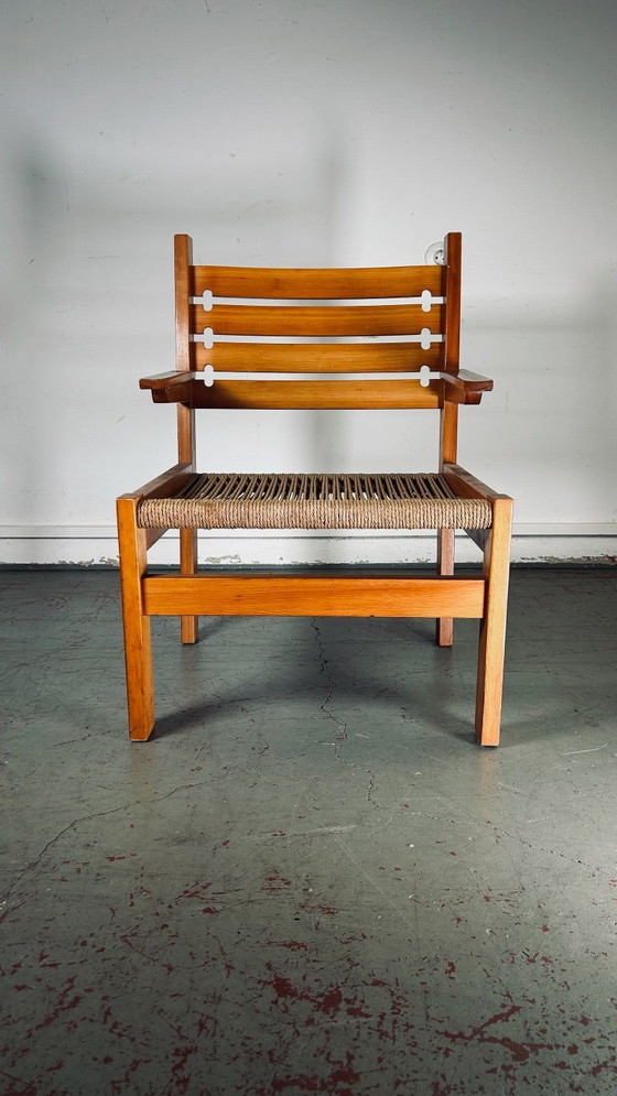 Image 1 of Silla de caza | Sillón | Teca | Ratán