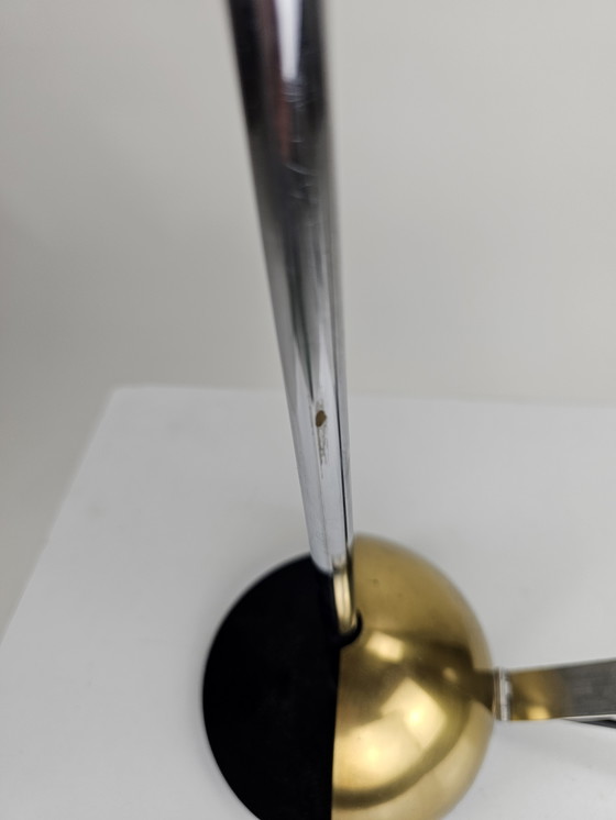 Image 1 of Table lamp attributed to Magis brass