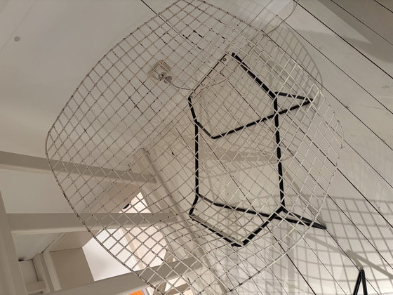 Image 1 of Vroege vintage Knoll Diamond stoelen (Harry Bertoia)