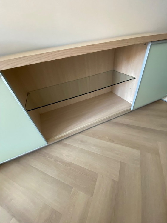 Image 1 of White oak sideboard