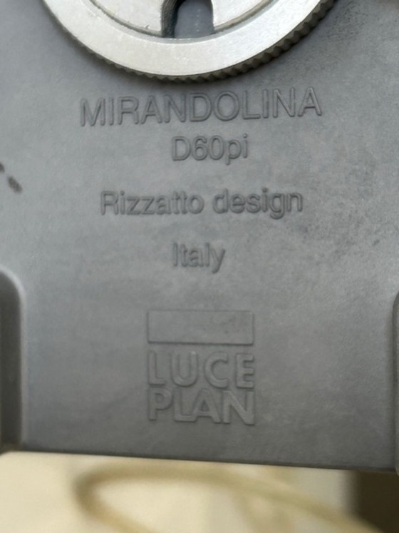 Luceplan Mirandolina, Lámparas de mesa, Vidrio, Aluminio, Blanco, Modern (foto 8 de 8)