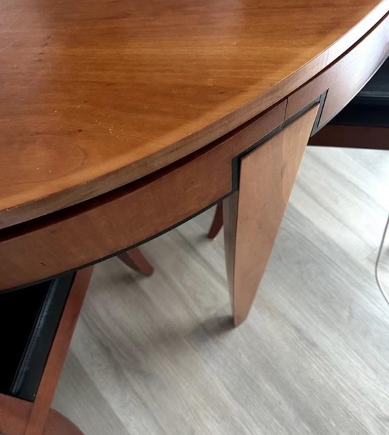 Image 1 of Mesa de comedor redonda con sillas Giorgetti Leon Krier