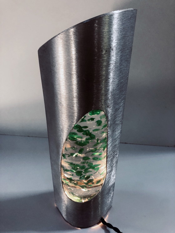 Image 1 of Lampe à Paillettes Vintage - Glitter Lamp - Space Age - 1970