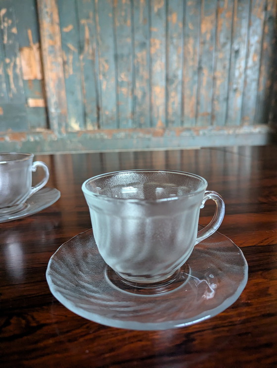 Image 1 of 6x vintage kop/ schotel Arcoroc France9