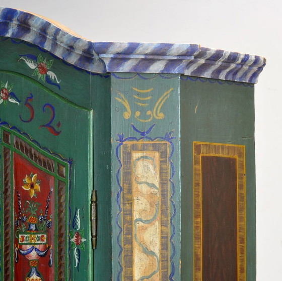 Image 1 of Armoire de mariée allemande, vers 1852