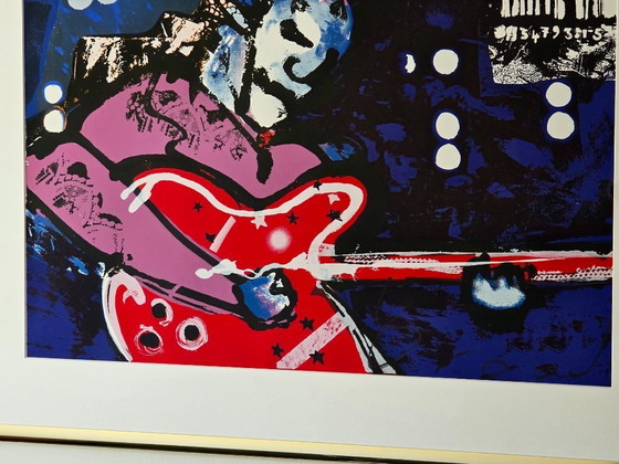 Image 1 of Herman Brood - Jimmy Hendrix - E.A. - Hand-signed