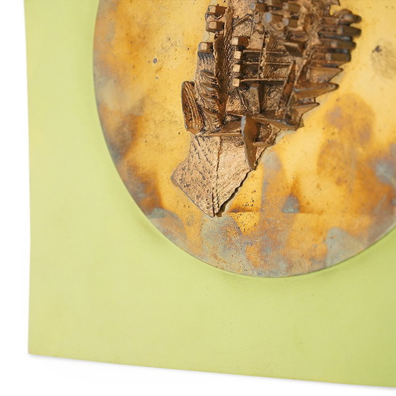 Image 1 of Work by Arnaldo Pomodoro for the Derby Club in Milan, 1960s