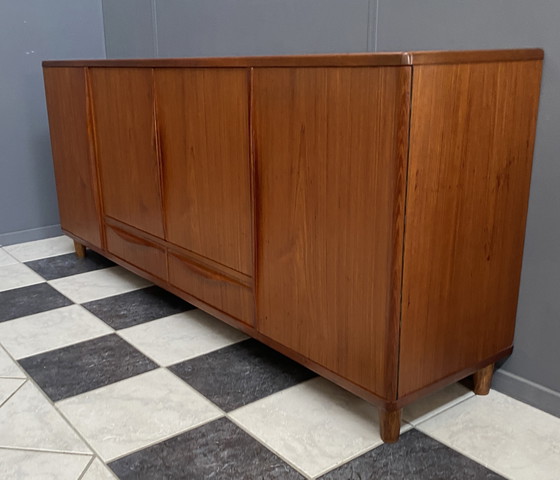 Image 1 of Buffet haut en teck danois de Lyby Mobler, années 1960