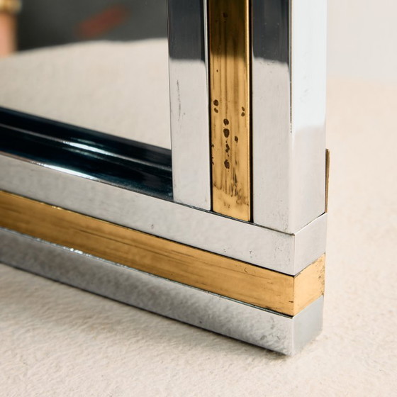 Image 1 of MK11672 Spiegel met messing en chromen frame