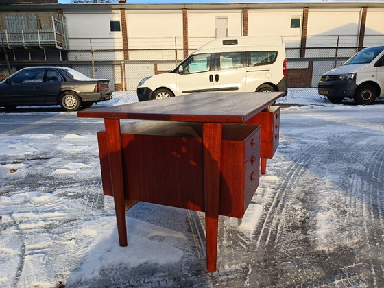 Image 1 of Scrivania Kai Kristiansen in teak vintage classica