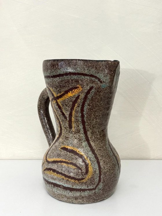 Image 1 of Mid-century Accolay ceramic vase, signed