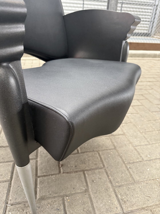 Image 1 of 2x poltrone lounge Bořek Šípek Maletak per Maletti, anni '90