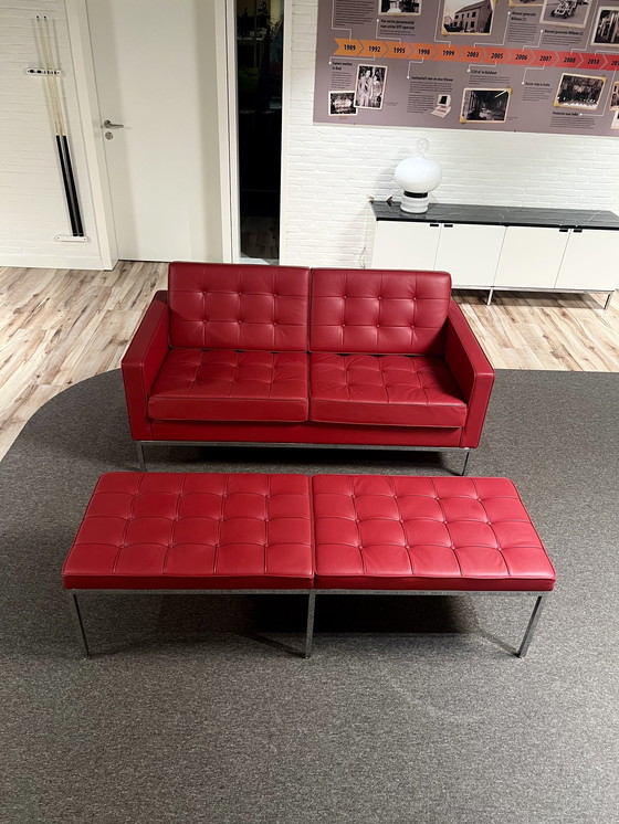 Image 1 of Florence Knoll Sofa and Bench