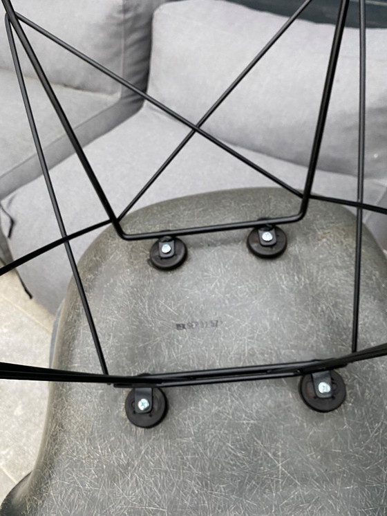 Image 1 of Fauteuil RAR Eames gris elephant grey zénith plastics herman miller