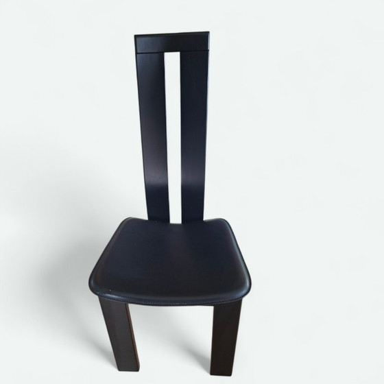 Image 1 of Ensemble de 6 chaises design italiennes – Costantini Pietro – Fabriquées en Italie