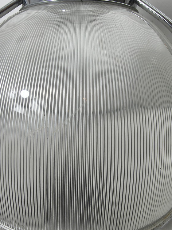 Image 1 of Grote industriële hanglamp met 3 fittingen 