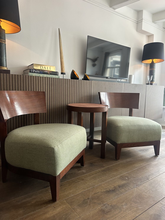 Image 1 of Flexform Thomas 2er-Set Fauteuil & Tisch