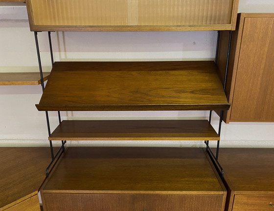 Image 1 of Omnia Shelf System In Teak By Ernst Dieter Hilker 1960S