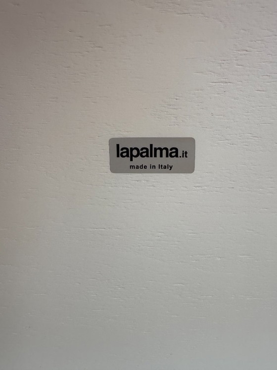 Lapalma CUBO stapelbarer minimalistischer Hocker – Barhocker, polished steel, Wood (photo 7 of 12)