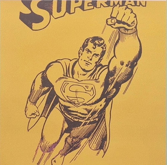 Image 1 of D'après Andy Warhol, Superman, années 1980, lithographie
