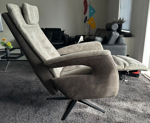 Elektrische Relaxfauteuil Ghandi Antracite 2 maanden oud