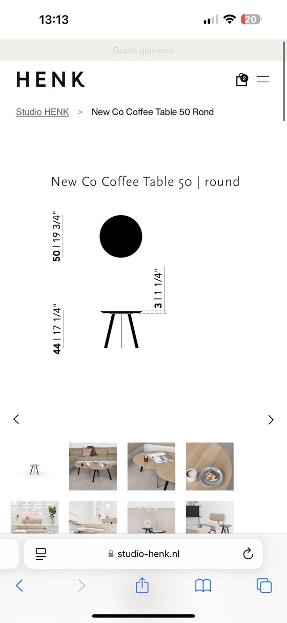 Image 1 of Coffee tables Studio Henk