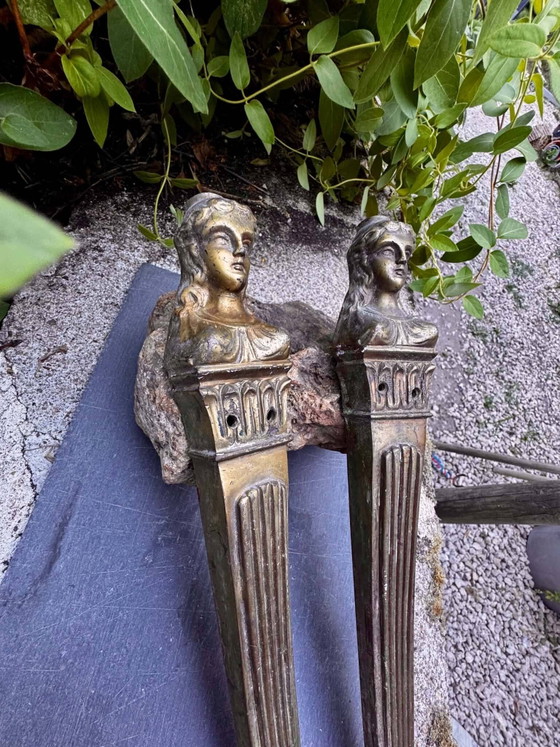 2 bronze Art Nouveau furniture ornaments – Decorative Objects (photo 5 of 8)