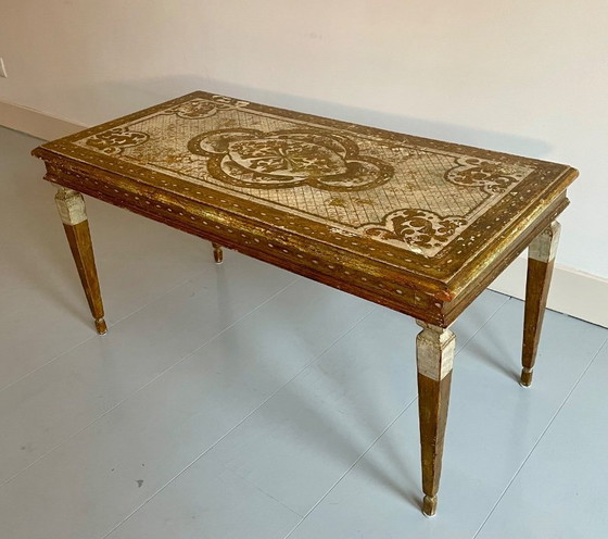 Image 1 of Tavolo in legno vintage - Inghilterra anni '70, stile shabby chic