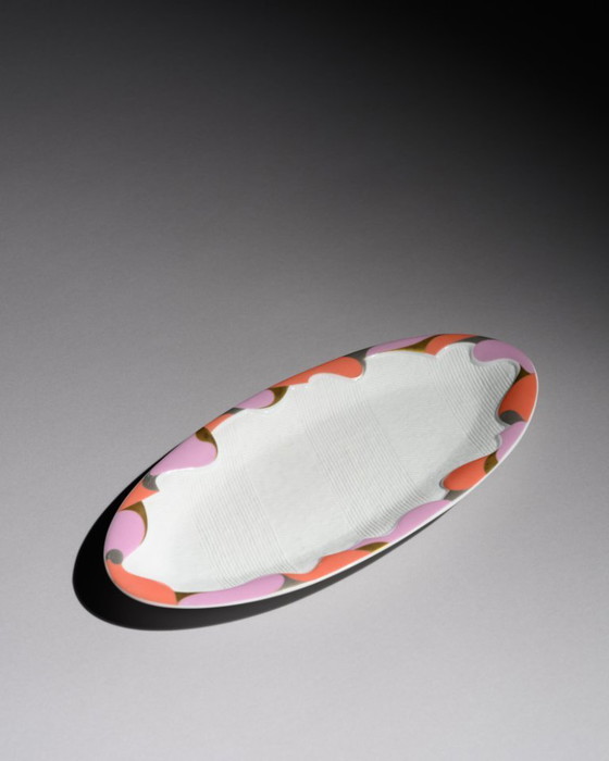 Image 1 of Rosenthal Studio-Line Box & Plate by Johan van Loon Sculptural Postmodern Set