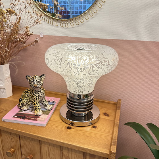 Image 1 of Italy murano glass table light 1970's