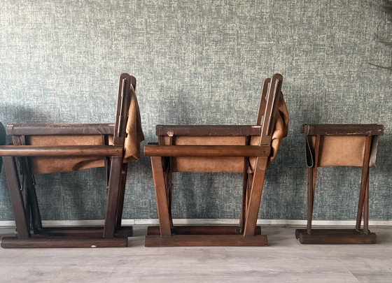 Image 1 of Pair of PL22 Lounge Chairs with Ottoman by Carlo Hauner & Martin Eisler for OCA, Brazil, 1960s