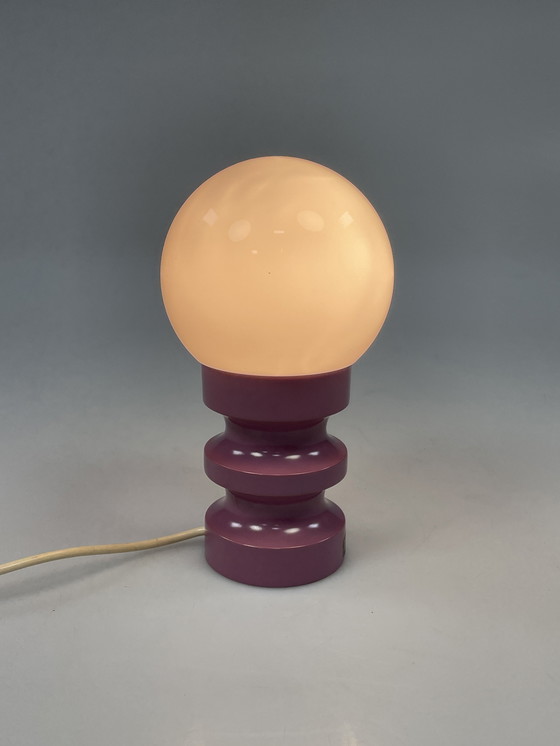 Image 1 of Lampe de table vintage, style âge de l'espace, Sompex Allemagne 1970
