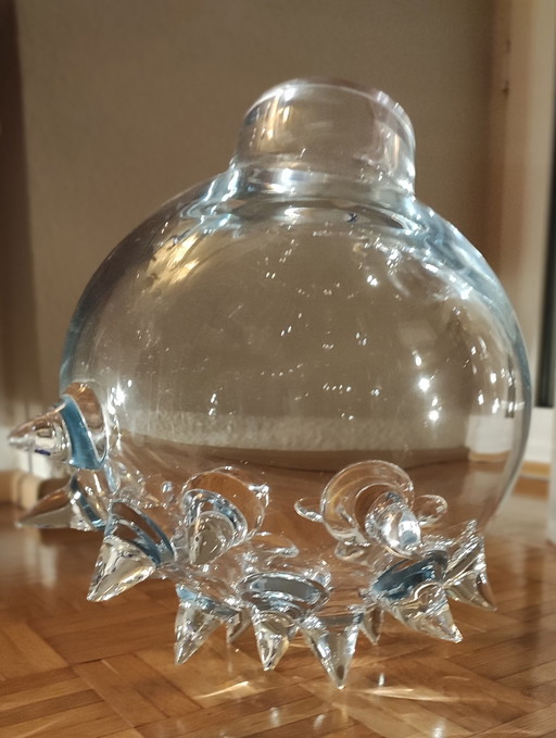 Jarrón de cristal “Clairest” de Borek Sipek