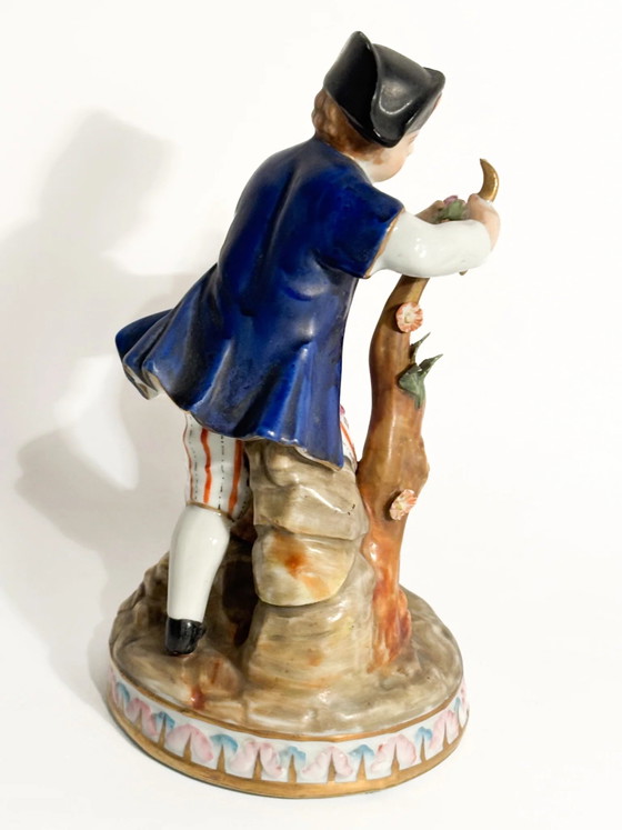 1940s Capodimonte Porcelain Figurine of a Young Person, Sculpture (photo 5 of 8)