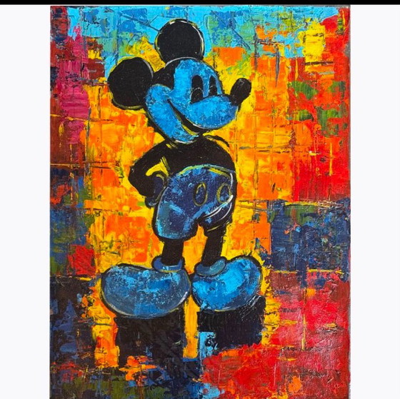 The Mickey Legacy (25) "Tribute to Mickey" – Paintings & Drawings, Canvas (photo 5 of 8)
