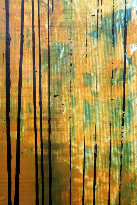 Painting "volume 910", Guiseppe Panzica, Paintings & Drawings, Canvas, Wood, Brown (photo 9 of 12)