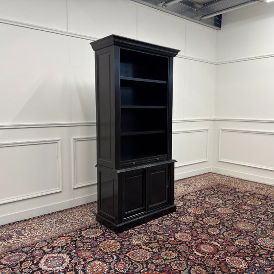 Libreria classica inglese nera – Librerie, Legno (photo 4 of 14)