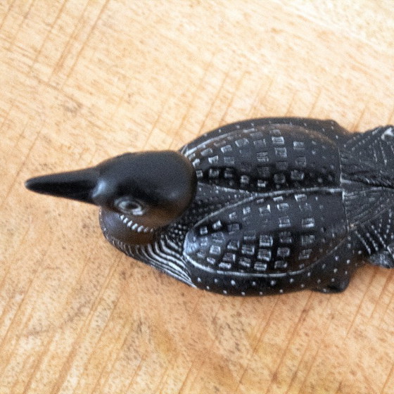 Image 1 of Figurine de canard vintage, art populaire canadien